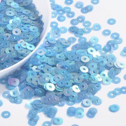10g/Pack 3mm Round Shape Sequin Pink Blue Purple Yellow 6 Color Sequins Paillettes Handcraft Sewing Wedding Confetti Accessories