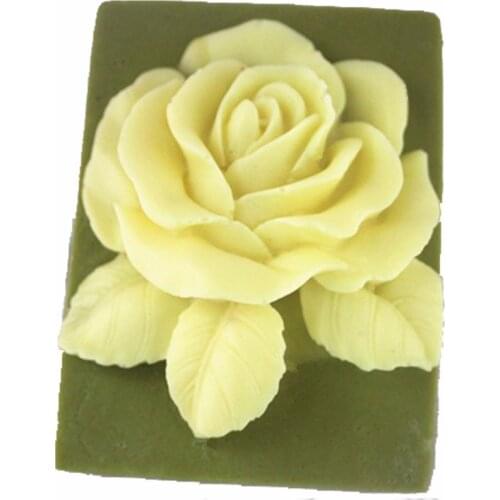 3D Rose Flower Mould Craft Art Silicone Soap Mold Craft Molds DIY Handmade Candle Molds S358