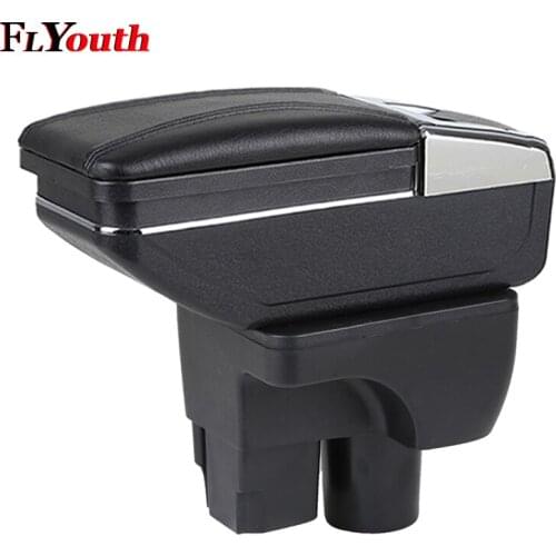 Car Armrest Box Central Console Arm Store Content Box Cup Holder Ashtray Seat Armrests Styling For Chevrolet Sail 3 2015-2018