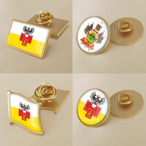 Coat of arms of Krasnodar/Krasnodar krai 2006 Flag Lapel Pins/Broochs/Badges