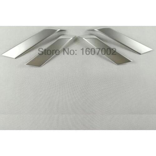 For Volkswagen VW Touran 2016 2017 ABS Matte Car Interior Decoration Accessories Door Handle Bar Sticker Cover Trim