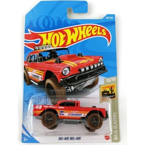 Hot Wheels 1:64 BIG-AIR BEL-AIR Edition Metal Diecast Model Cars Kids Toys Gift