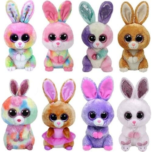 New Big Eyed Stuffed Animals Bunny Rabbit Kids Plush Toy For Children Gifts