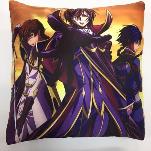 New CODE GEASS Hangyaku no Lelouch two side Pillowcases Hugging Pillow Cushion Case Cover Otaku Gift Cosplay 191