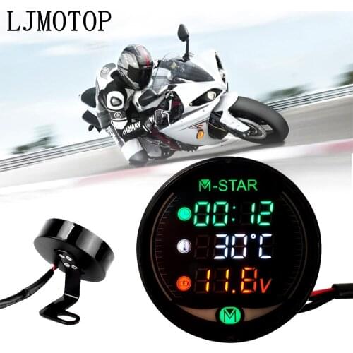 Night Vision Motorcycle Meter Time Temperature Voltage Table For SUZUKI DL650/V-STROM DR 650 S / SE SV650/S GSXR1000 600 750