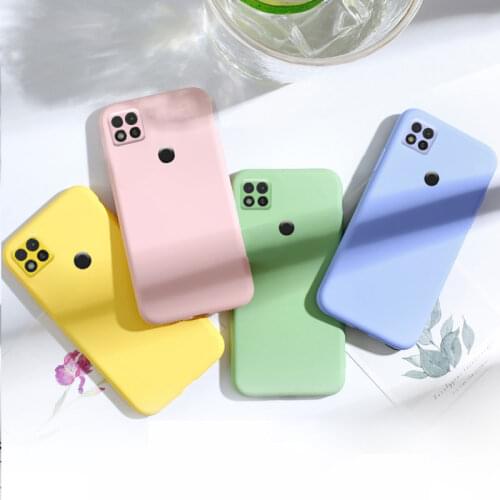 Shockproof TPU Phone Case For Xiaomi Redmi 9C NFC Case Camera Protector For Redmi 9C NFC Soft Back Cover Cases Redmi 9C NFC 9A 9