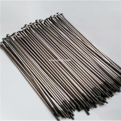 Gr5 6AL4V titanium alloy metal spoke straight pull with heads 2mm diameter,270mm length,260mm length,275mm length wholesale