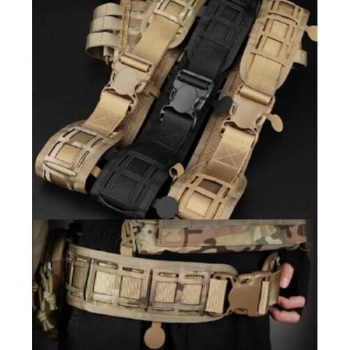 New 1000D Adjustable Quick Release MOLLE Tactical Combat Hanging Buckle Waist Belt