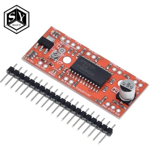 1PCS Great IT A3967 EasyDriver Stepper Motor Driver V44 for Arduino development board 3D Printer A3967 module