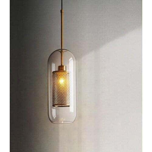 Modern glass ball country lamp shades lighting brass led light led wall moon lamp lustres ventilador de techo hanglampen