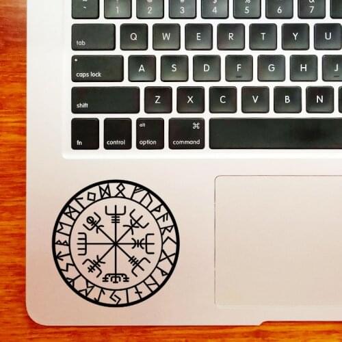 Viking Compass Vinyl Trackpad Decal Laptop Sticker for MacBook Pro Air Retina 11 12 13 15 inch Mac Book Notebook Touchpad Skin