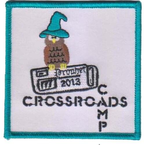 Embroidered Parrot Patch Customized Designs are Accepted Made of Twill and Merrow Border with PVC Backing MOQ50pcs free shipping