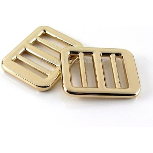 1pcs Metal 3 Bar Heavy-duty Buckle for Webbing Backpack Bag Parts Leather Craft Strap Belt Purse Pet Collar Clasp High Quality