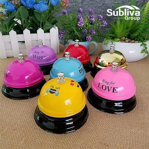 1Pcs New Desk Kitchen Hotel Counter Reception Christmas Craft Cat Bell Restaurant Bar Ringer Call Bell Service Ring