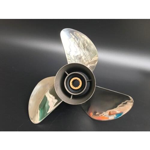 13 3/4x19-m 150hp-250hp for hidae propellers outboard boat motor 4stroke 15 tooth hidea stainless steel propeller