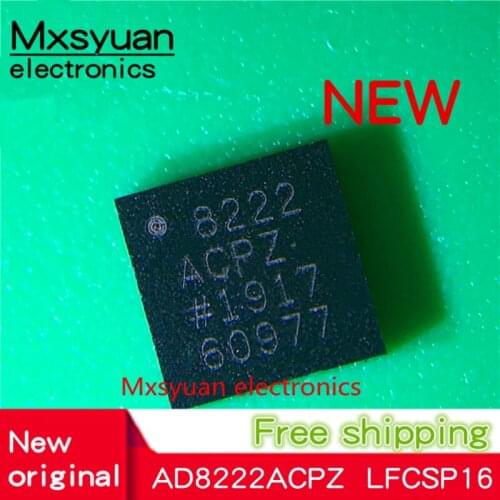 2pcs~20pcs AD8222ACPZ AD8222ACP 8222 ACPZ LFCSP16 AD8222ACPZ-R7 New instrument amplifier chip