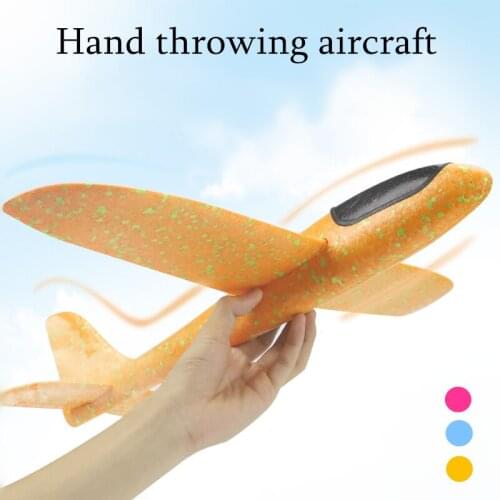 2pcs Good quality Hand Launch Throwing Glider Aircraft Inertial Foam EPP Airplane Toy Children Plane Model Outdoor Fun Toys