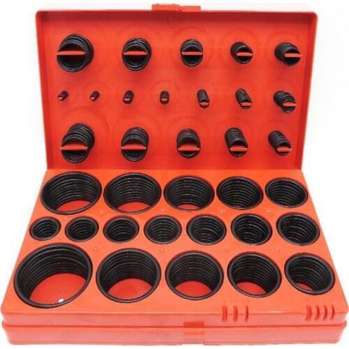 419Pcs Rubber O Ring Kit Seal Gasket Universal Seal Assortment Set Sealing Strips Plumbing Car Workshops Garage O Ring Tools