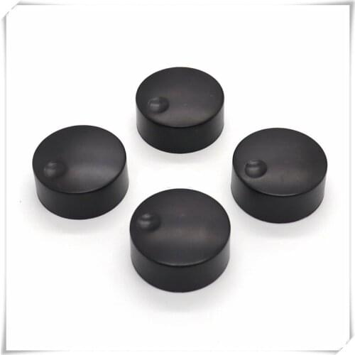 5 Pieces Plastic Flower Shaft Knob Diameter 34.5mm Height 16mm Potentiometer Encoder Knob Gear Shaped Inner Hole 6mm