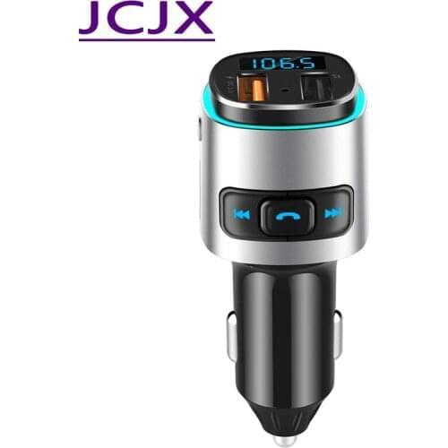 Bluetooth 5.0 FM Transmitter In-Car Adapter Music Player Easily Installation LED Backlit Radio BC41 Personal Car Elements