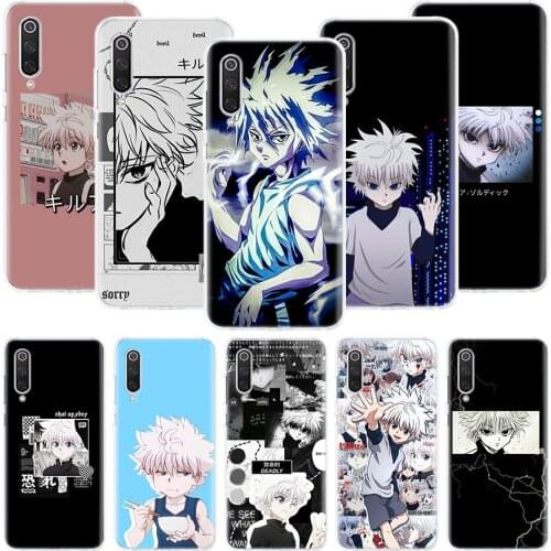 Hunter X Hunter Killua Phone Case For Xiaomi Mi Note 10 11 9 8 10T 9T CC9 A1 A2 A3 5X 6X Pocophone F1 X3 F2 Pro Lite Coque Cover