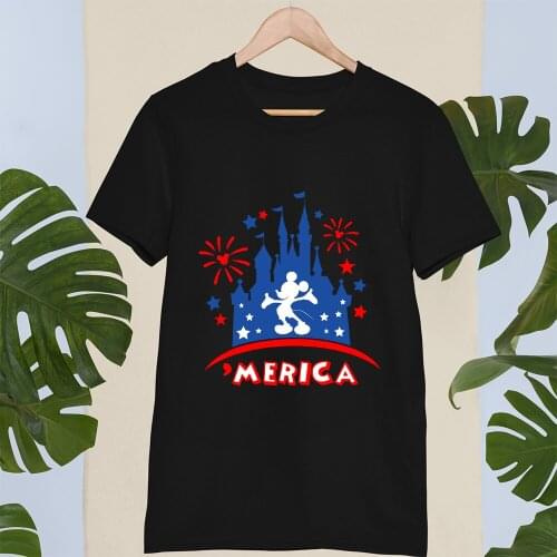 Disney Cartoon T-Shirt Female Kawaii Casual Fashion Outdoor Summer New Mickey Mouse Print Dropship Harajuku Korean Style T Shirt