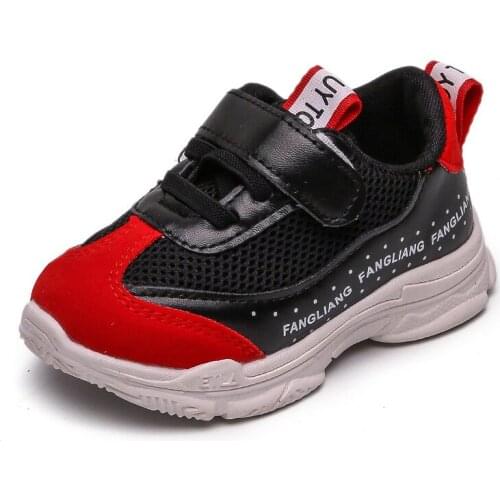 Children Infant Kids Shoes Baby Girls Boys Patchwork Sport Running Sneakers Casual Shoes Sapato Feminino Boys Shoes Mesh Sneaker