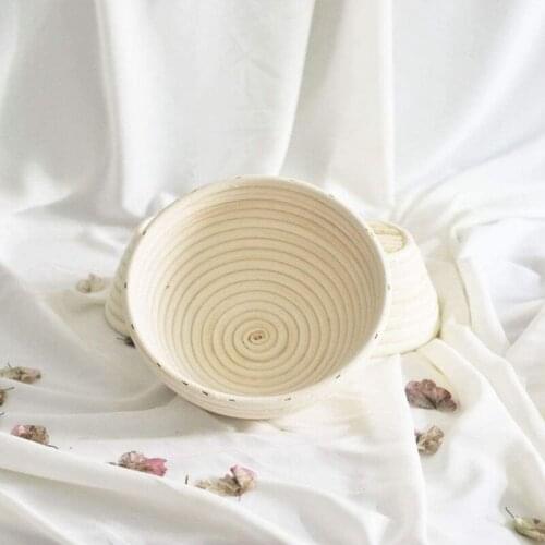 Round Bread Correction Basket Handmade Pasta Rota Rising Bowl Professional Bakers Bread Basket