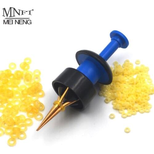 MNFT 1PC Portable Copper Bloodworm Clip Fishing Bait Lures Earthworm Lightweight Clip Fishing Tackle Accessory