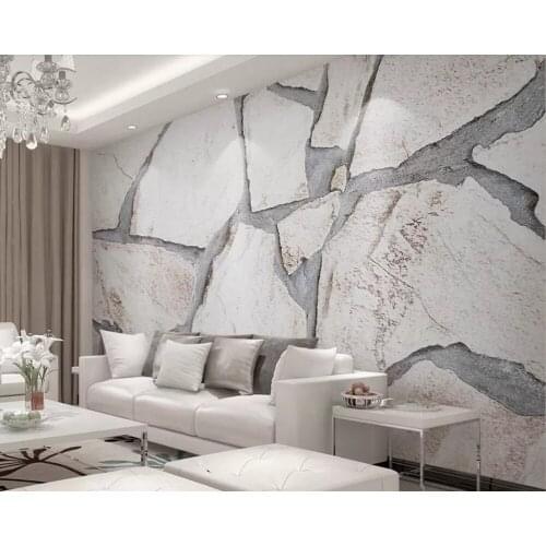 Papel de parede Modern plain marble texture 3d stereo wallpaper mural living room bedroom tv wall wall papers home deocr