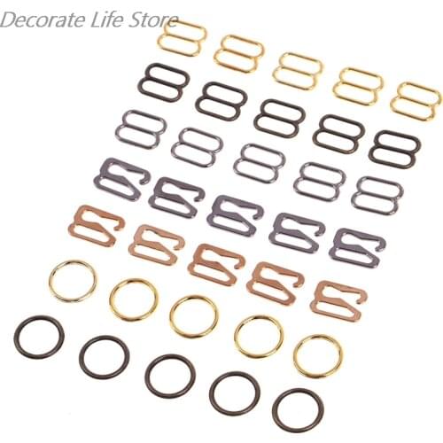 Underwear Button Button Adjustment Buckle Bra Metal Ring Shoulder Strap Ring