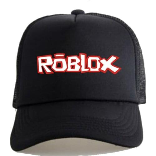 Hat New Robloxs Teens Hip Hop Cap Fashion Outdoors BaseballCanvas Cartoon Pattern Breathable Cap Peaked Cap Baseball Hat Sun Hat