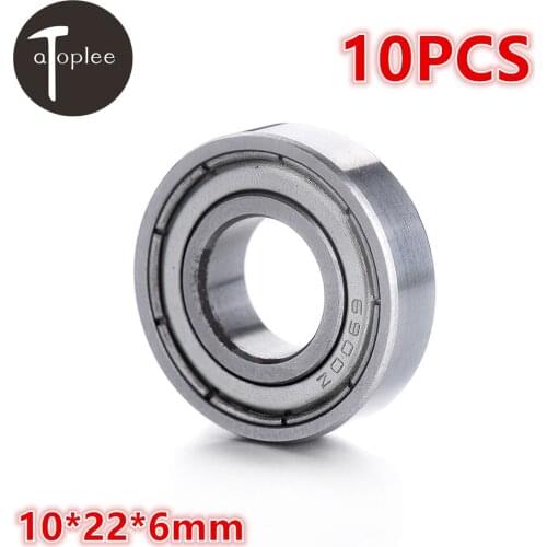 10PCS 6900ZZ Bearing 10*22*6mm Thin Section Ball Bearings Rolling High Speed Rotation Machinery Ball Bearings