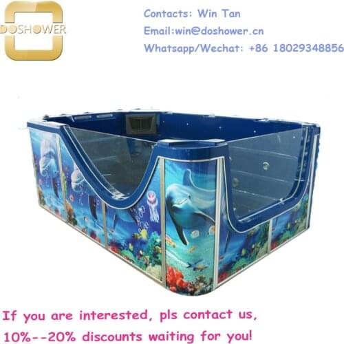 Luxuriously configured baby shower tub of baby bath tub set for multifunctional bath tub baby