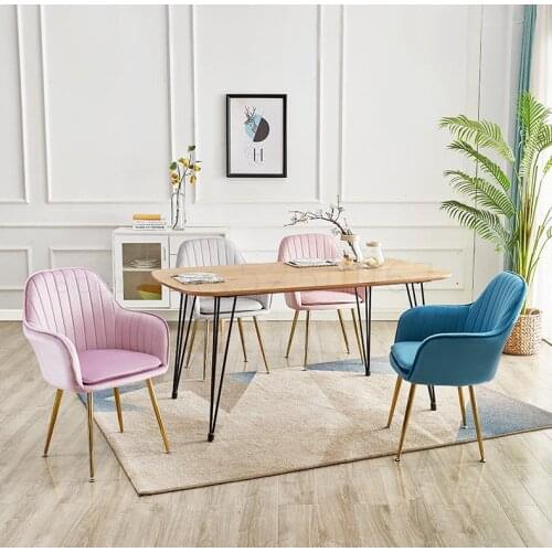 Nordic Ins Net Red Desk Chair Dining Chair Light Luxury Simple Home Cafe Back Makeup Nail Stool