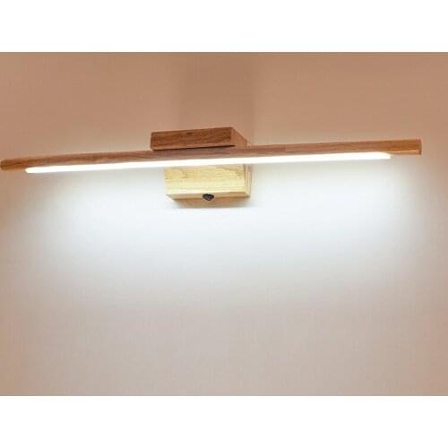 Vintage bedroom light luzes de teto aplique luz pared wood led aisle corridor living room monkey lamp home deco lampara pared