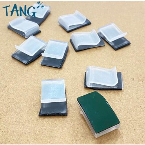 10Pcs CISS Accessories DIY Ciss line Securing clip Clamp Self-adhesive/Pipeline clamp FOR EPSON CANON HP BROTHER Printer