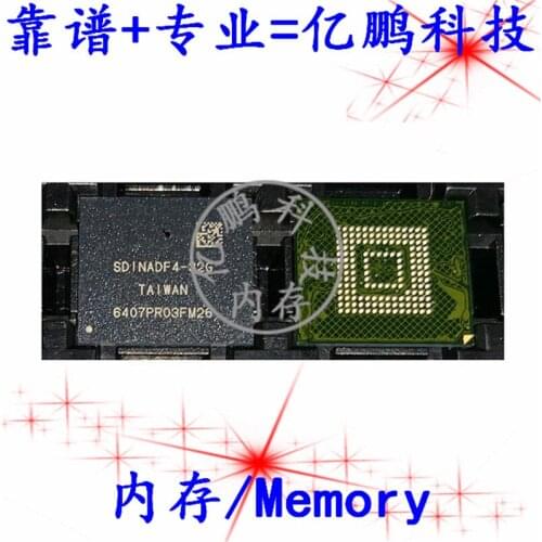 100% Original New In stock SDINADF4-32G BGA153 EMMC 5.1 32GB