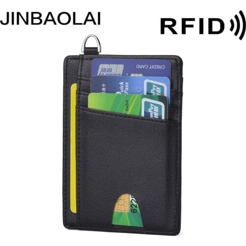 Amazon Magnetic Card ID Card Clamp RFID Card Documents Bus Wallet Emplyees Card Shielded Card Case