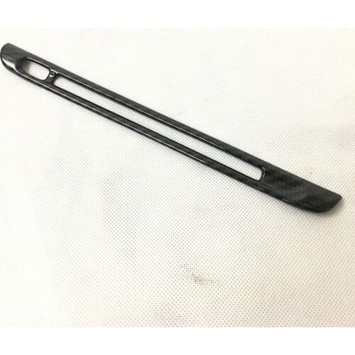 Carbon Fiber CD Control Panel Decoration Cover Trim Car Styling For Mazda CX-5 CX5 2017 2018 2019 2020 2021