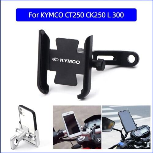 For KYMCO CT250 CK250 L 300 CK150 New Many125 CT300 Motorcycle accessories handlebar Mobile Phone Holder GPS stand bracket