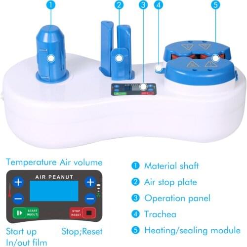 EA150B Air Cushion Machine Buffer Inflatable Making System Air Cushion Machine Can Match the 400 Air Bubble and 200 Void Films