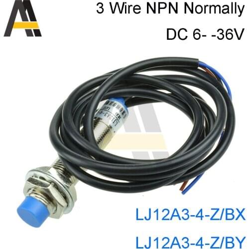 LJ12A3-4-Z/BX LJ12A3-4-Z/BY Inductive Proximity Sensor Detection Switch NPN DC 6-36V