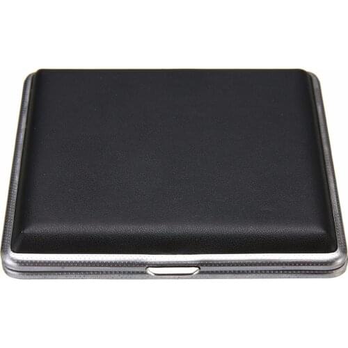 Mayitr Black Cigarette Cigar Pocket-Box Case 20pcs Pocket Cigarette For Smoking Holder Storage Container Storage