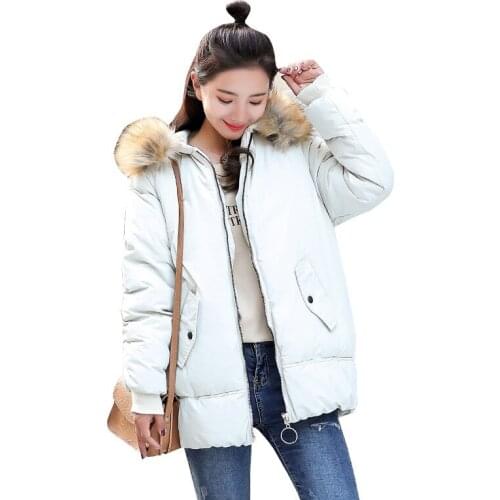 Real Rushed Polyester Long Time 2019 Winter Suit-dress Cotton-padded Woman Paragraph. Heavy Seta Lead Thickening Bread Cotton