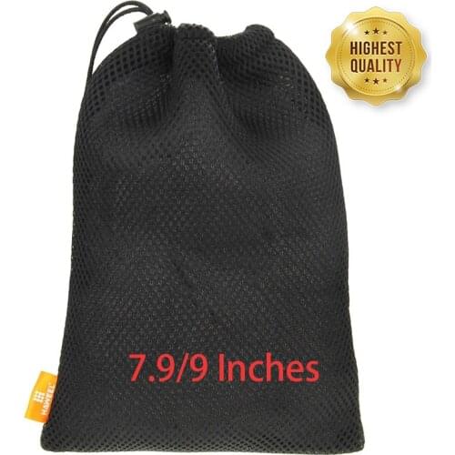 7.9/9 Inches Nylon Drawstring Storage Pouch Multi-Functional Bag Ditty Bag For Travel Outdoor Activity Fast Delivery Organizer