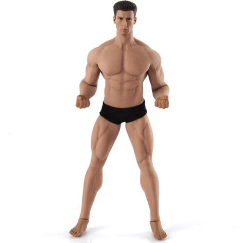 Male Action figure body TBLeague TM02A 1/12 scale muscular Male Body & Head Model Flexible Phicen Figure Doll Model Toys