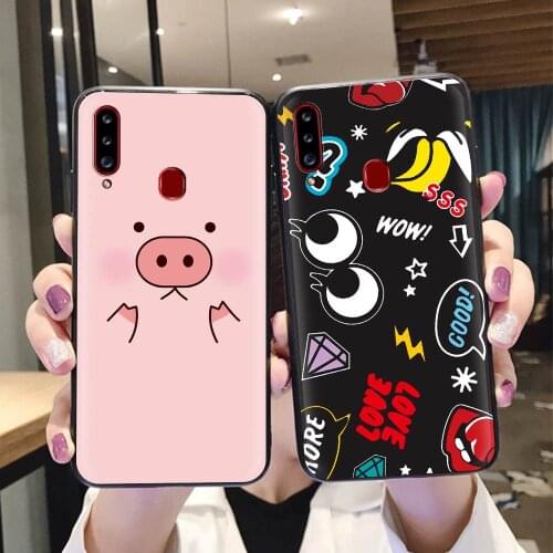 Anti-dust Soft Phone Case For Samsung Galaxy A20S For Boy Waterproof Cover Cartoon Shockproof
