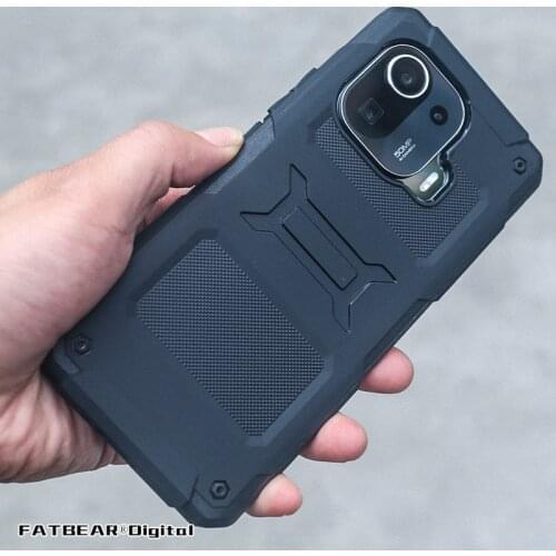 [For Xiaomi 11 Pro Mi 11Pro]FATBEAR Tactical Military Grade Rugged Shockproof Armor Full Protective Skin Case Cover