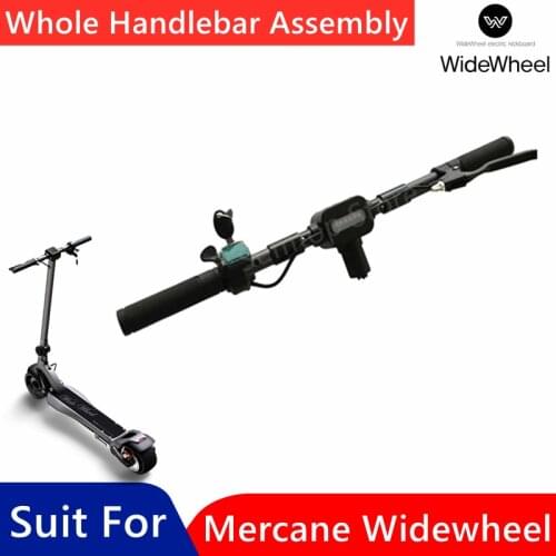 Original Whole Handlebar Assembly for Mercane WideWheel Wide Wheel Electric Scooter Kickscooter Skateboard Hoverboard Stem Parts